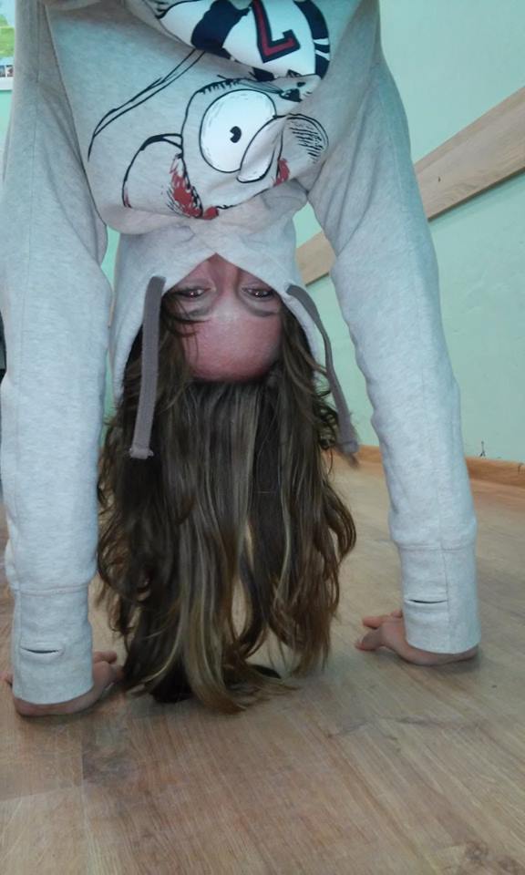 upside down
