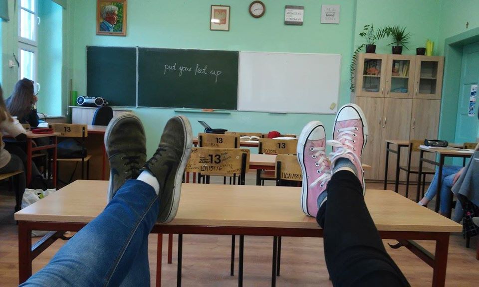 to put your feet up